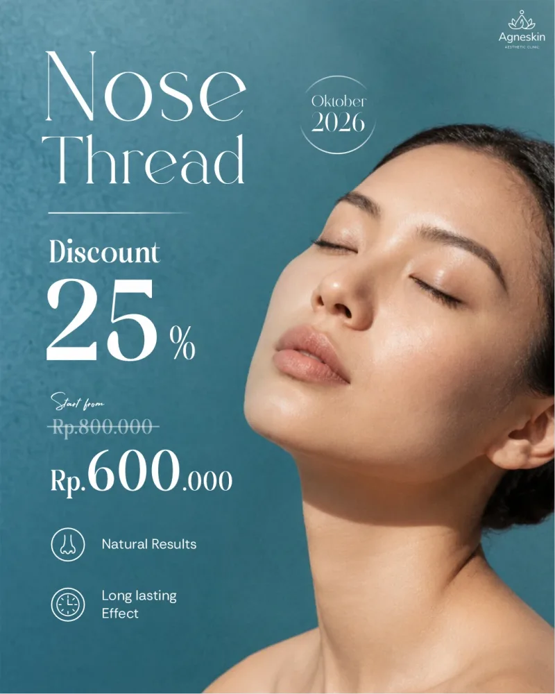Promo Banjarbaru: diskon 25% Nose Thread