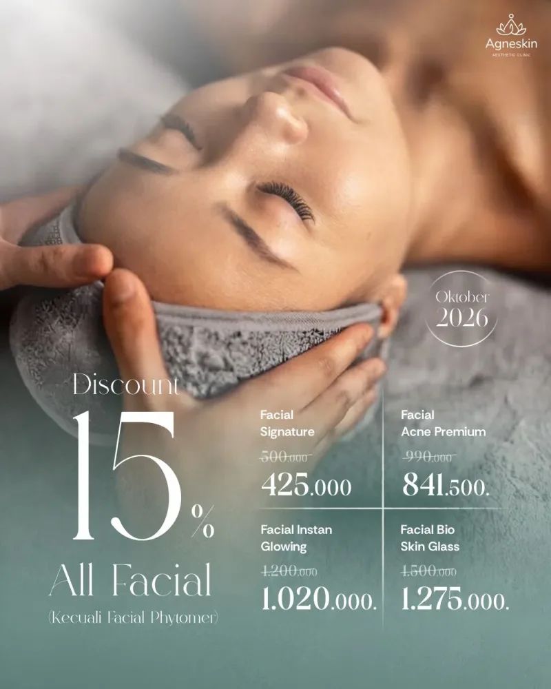 Promo Banjarmasin: diskon 15% All Facial