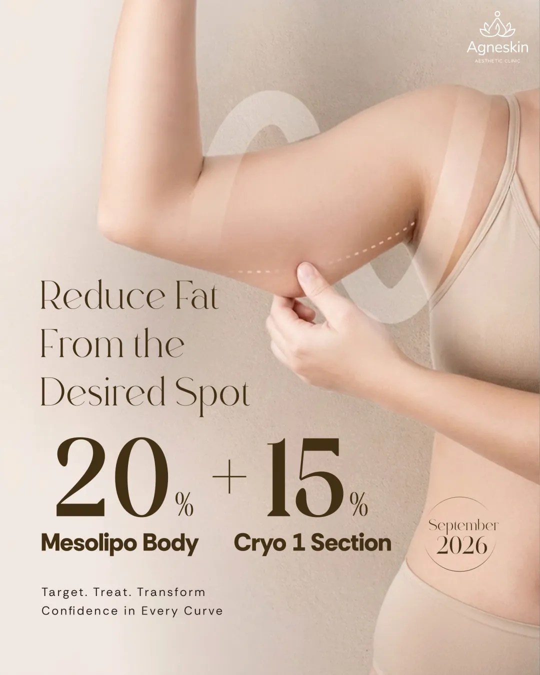 Promo Mesolipo Body 20% + Cryo 1 Section 15%