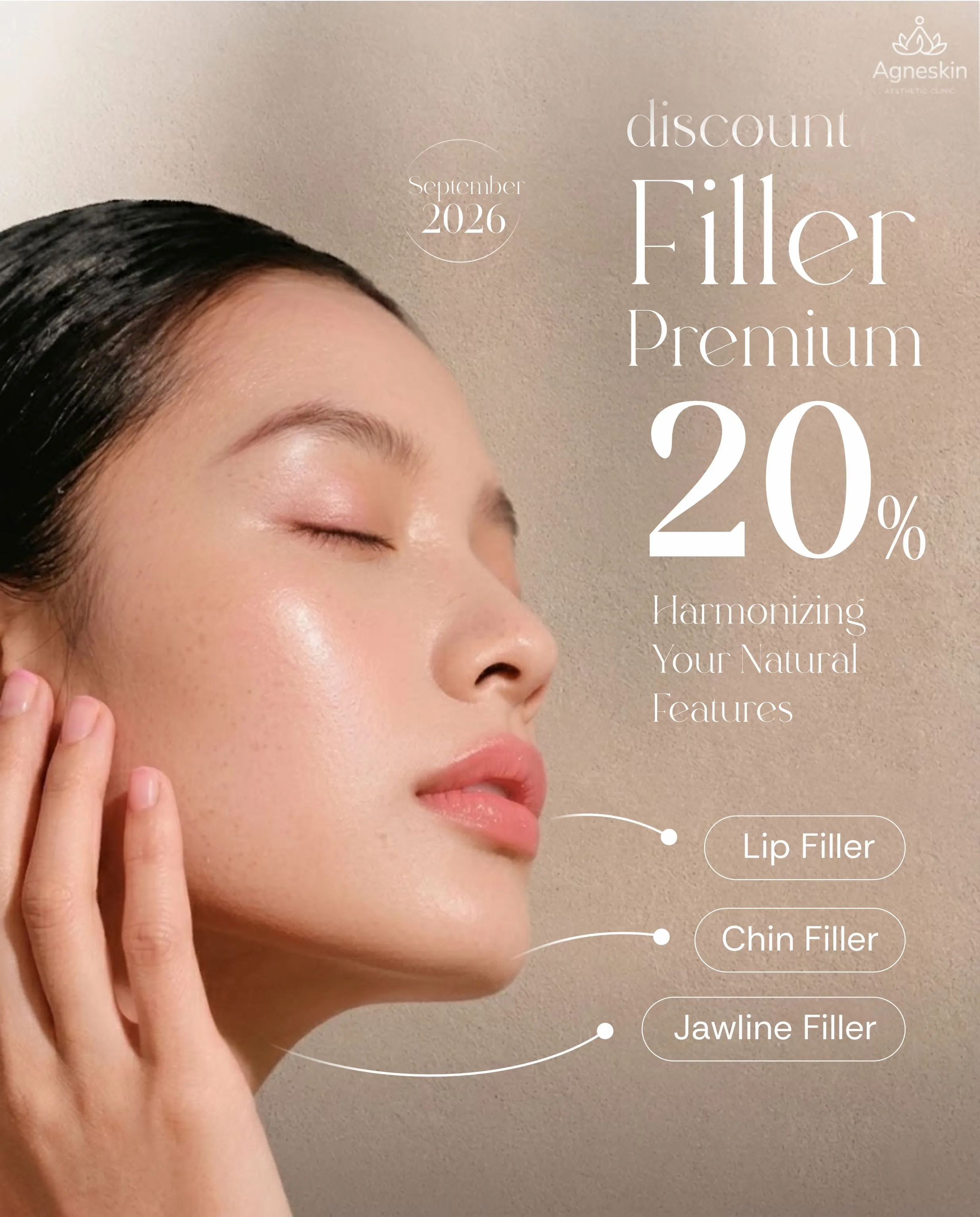 Promo diskon 20% Filler Premium