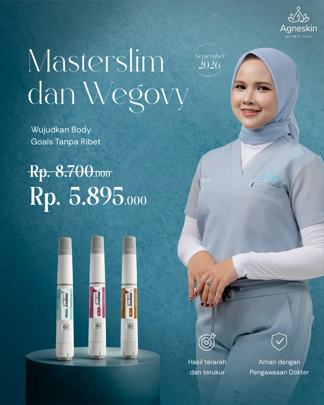 Promo Masterslim dan Wegovy