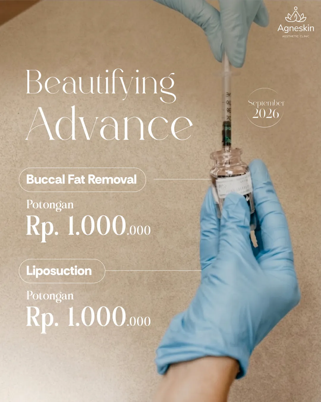 Promo Beautifying Advance: Buccal Fat Removal & Liposuction