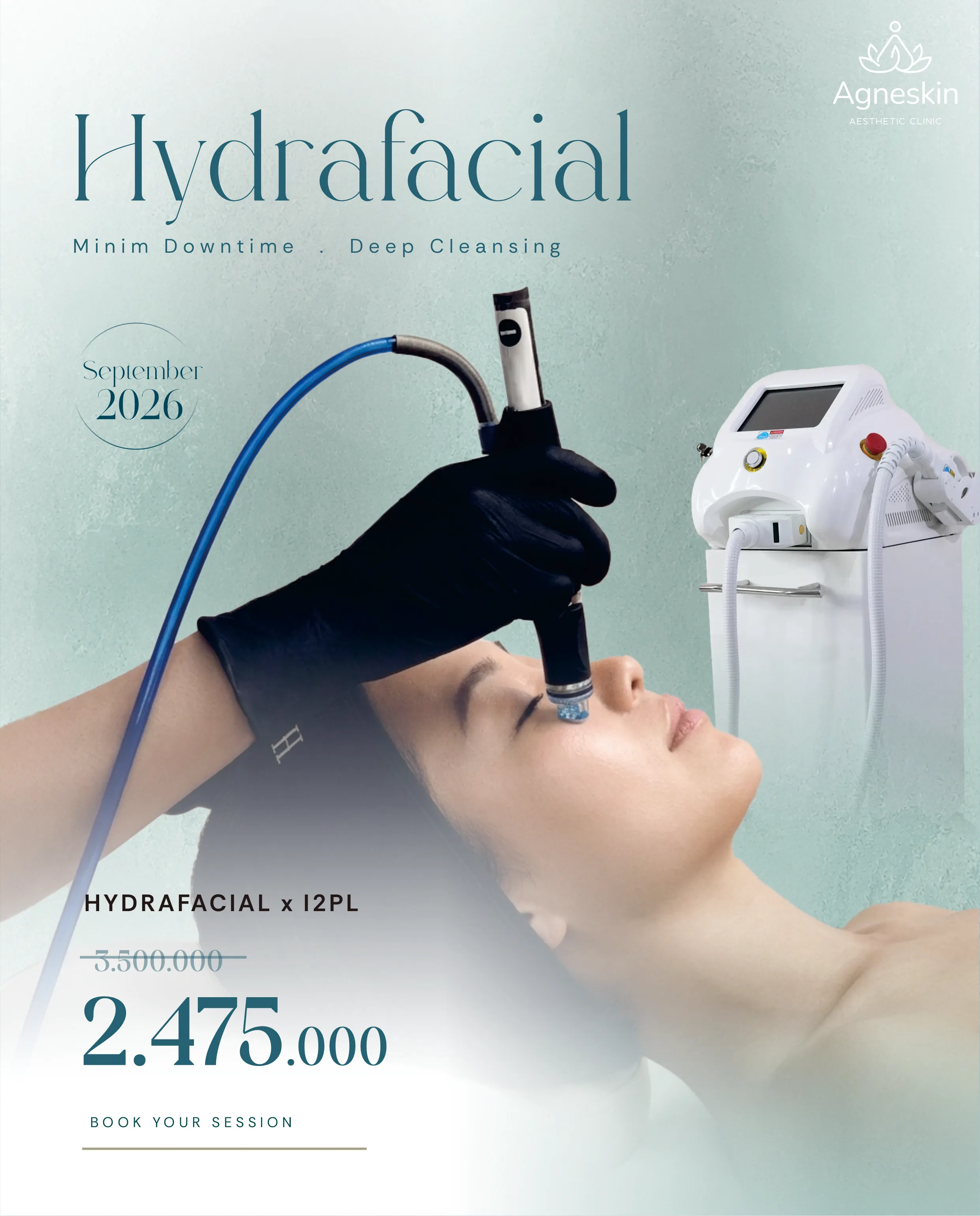 Promo Hydrafacial x I2PL