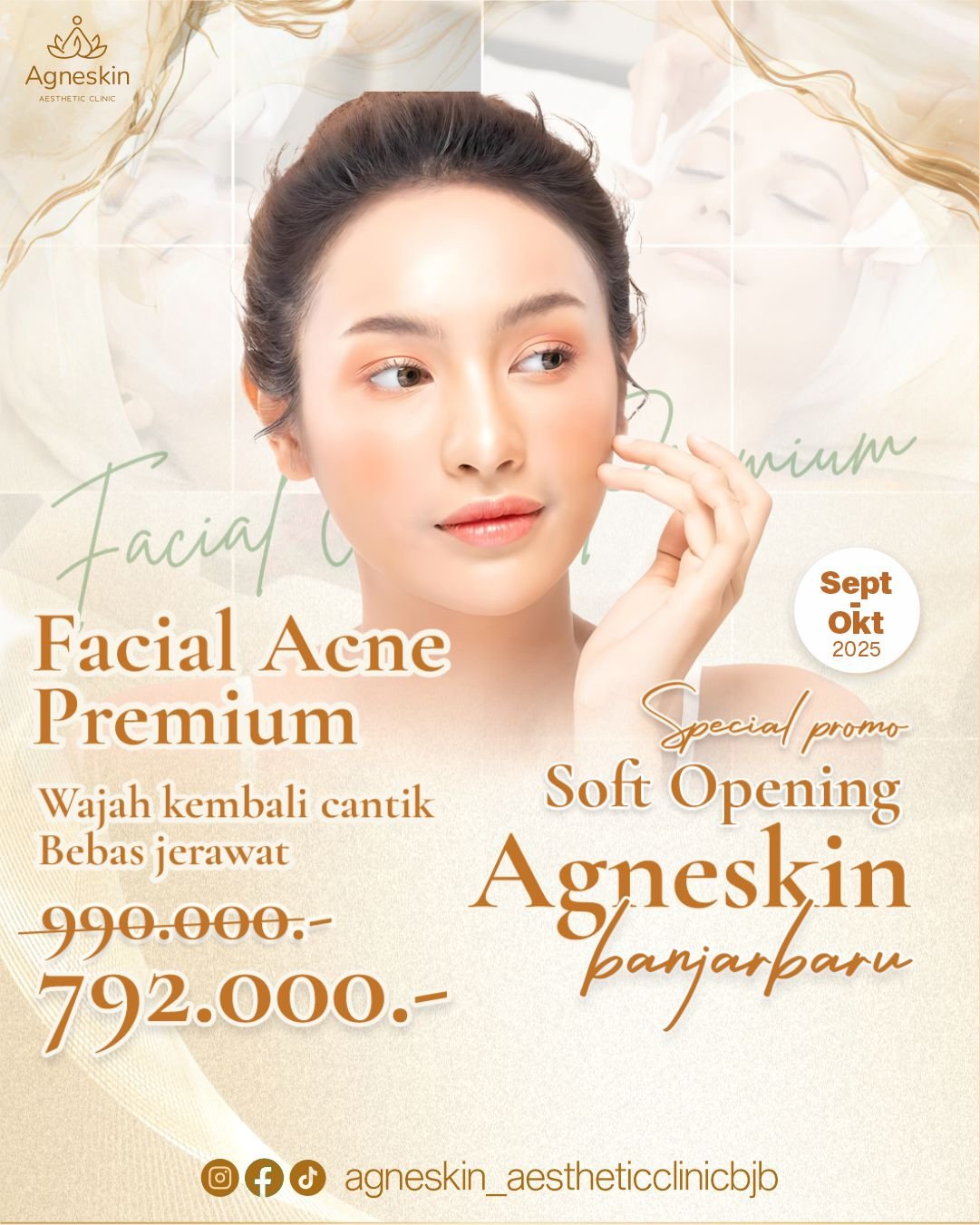 facial acne premium bjb
