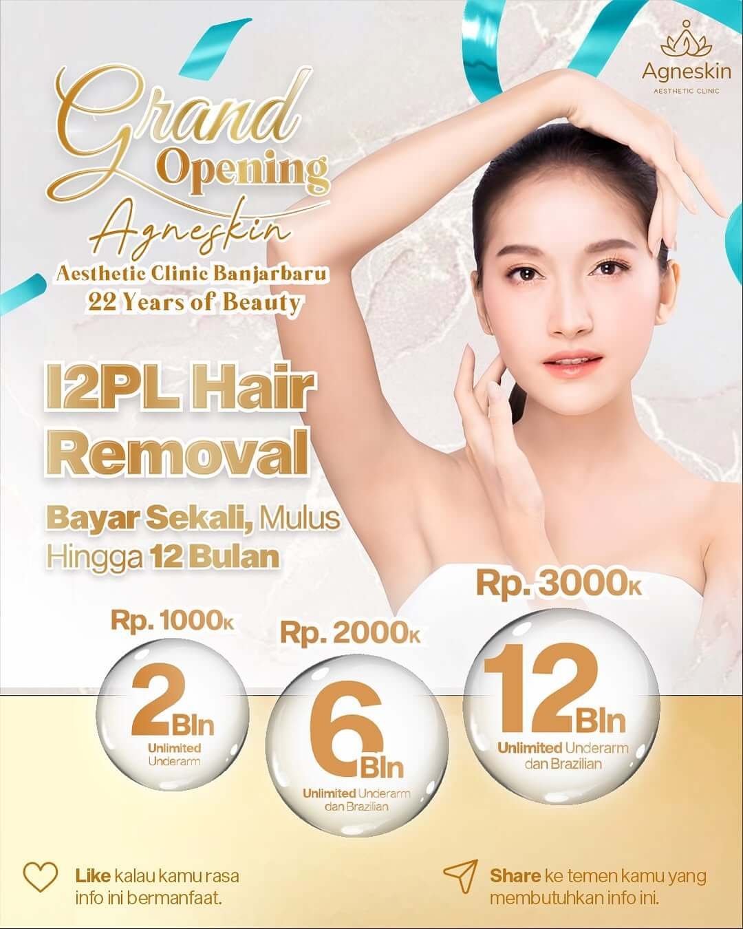GO Celebration Agneskin Banjarbaru is here! ✨ Nikmati promo gila-gilaan yang cuma ada selama per (9)